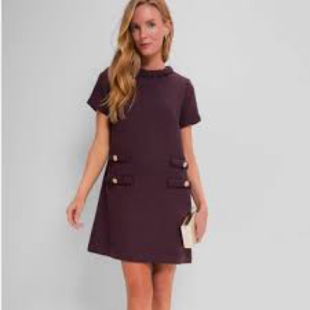 NWOT - Tuckernuck Winetasting Jackie Tweed Dress
